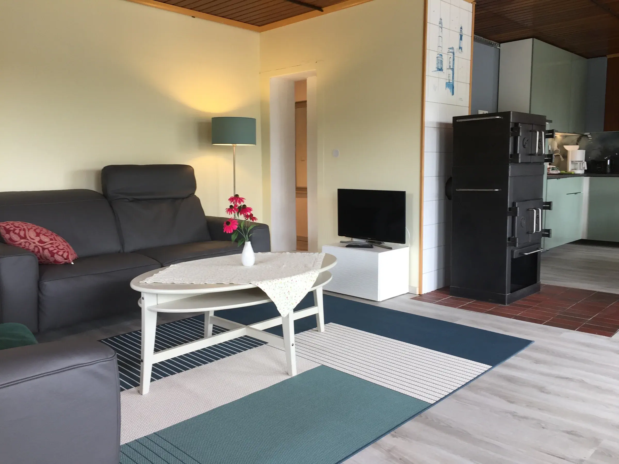 Essbereich in der Ferienwohnung Memmert