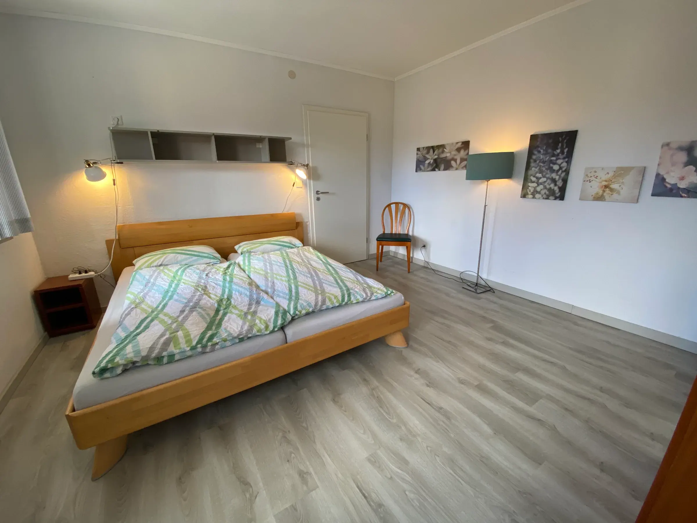 Erstes Schlafzimmer der Ferienwohnung Memmert